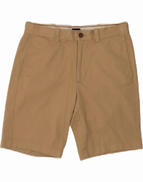 stain - resistant Wool blend J. CREW Mens Chino Shorts W30 Medium Beige Cotton
