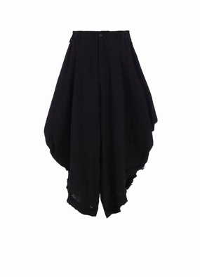 WOOL VIYELLA PANTS WITH D RINGS Essential Comfort Wear