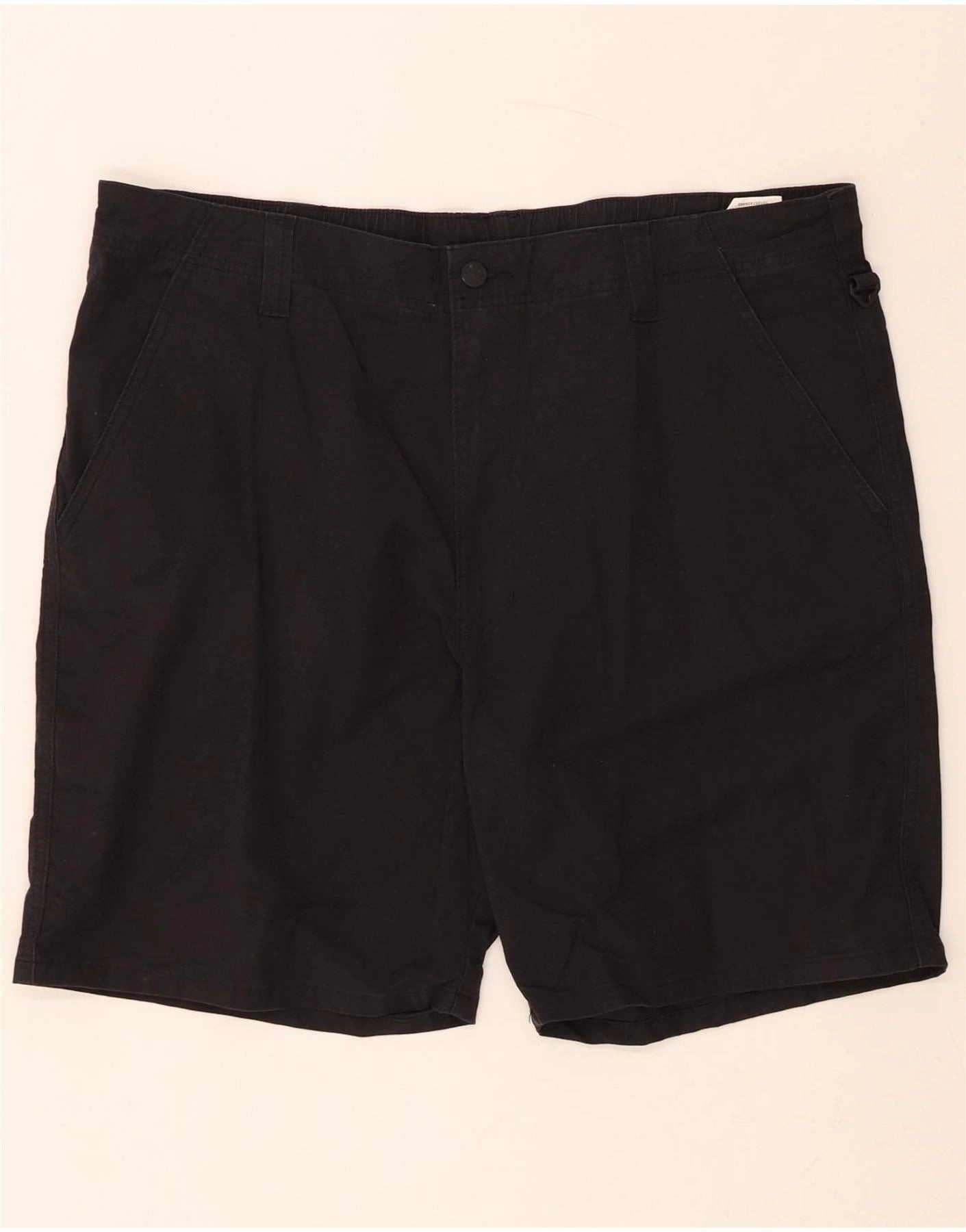 Fitted Design sunglasses WRANGLER Mens Chino Shorts W40 XL Black Cotton