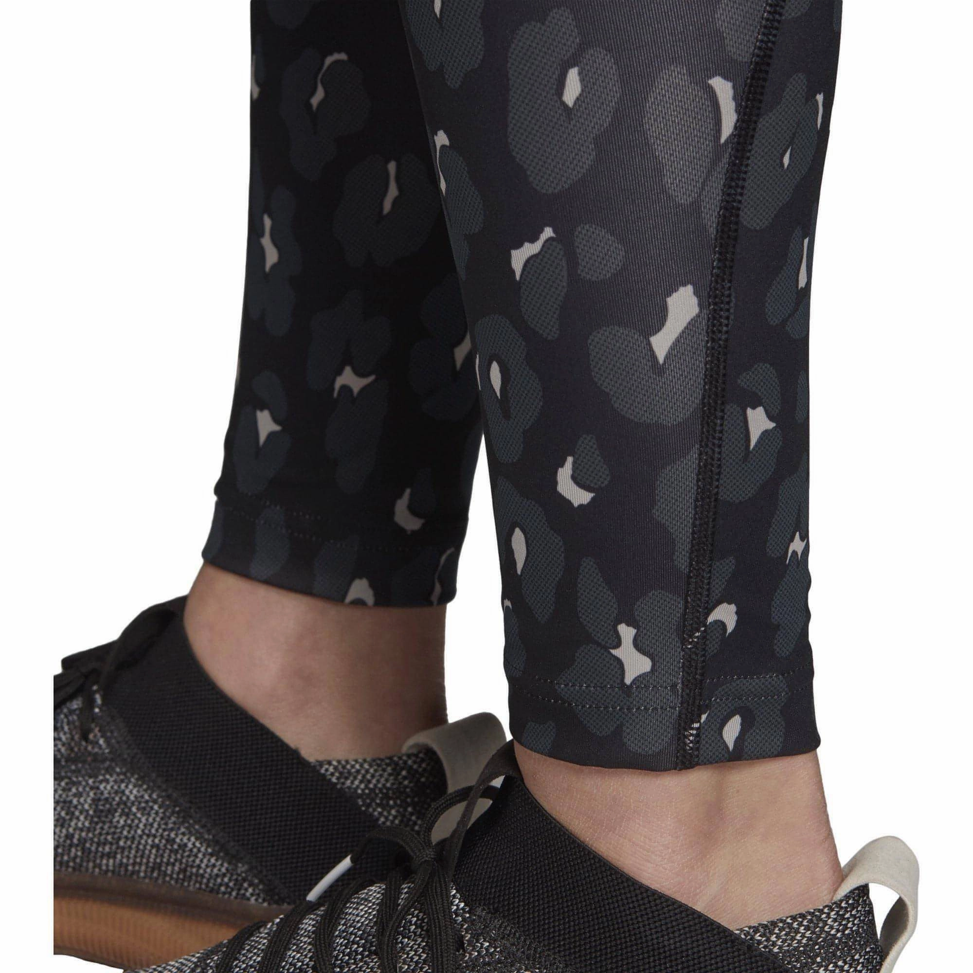 adidas AlphaSkin Iteration Womens Long Training Tights - Black Non See Beginner Level