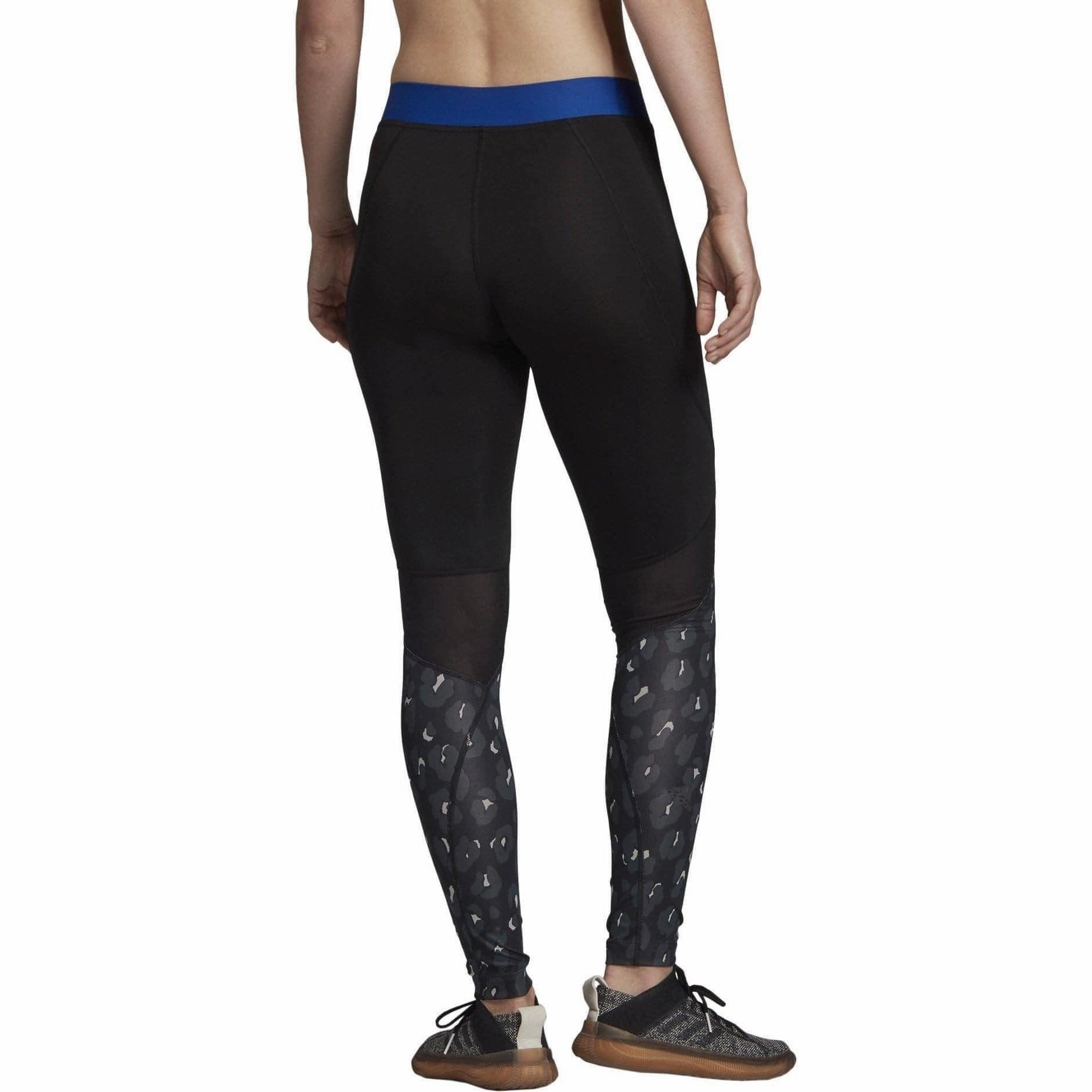 Ultra Thin Outdoor Running Soft Touch adidas AlphaSkin Iteration Womens Long Training Tights - Black