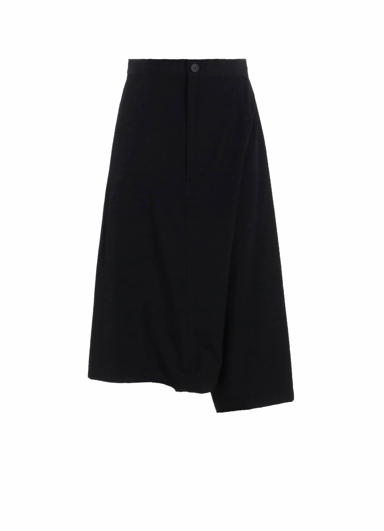 WOOL GABADINE SARUEL SKIRT PANTS Chafe-Free Fit Breathable Wearable