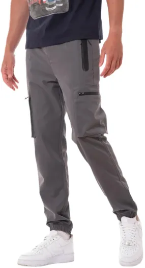 Soulstar Classic Mens Cargo Pants - Grey Denim finish Outdoor Lifestyle