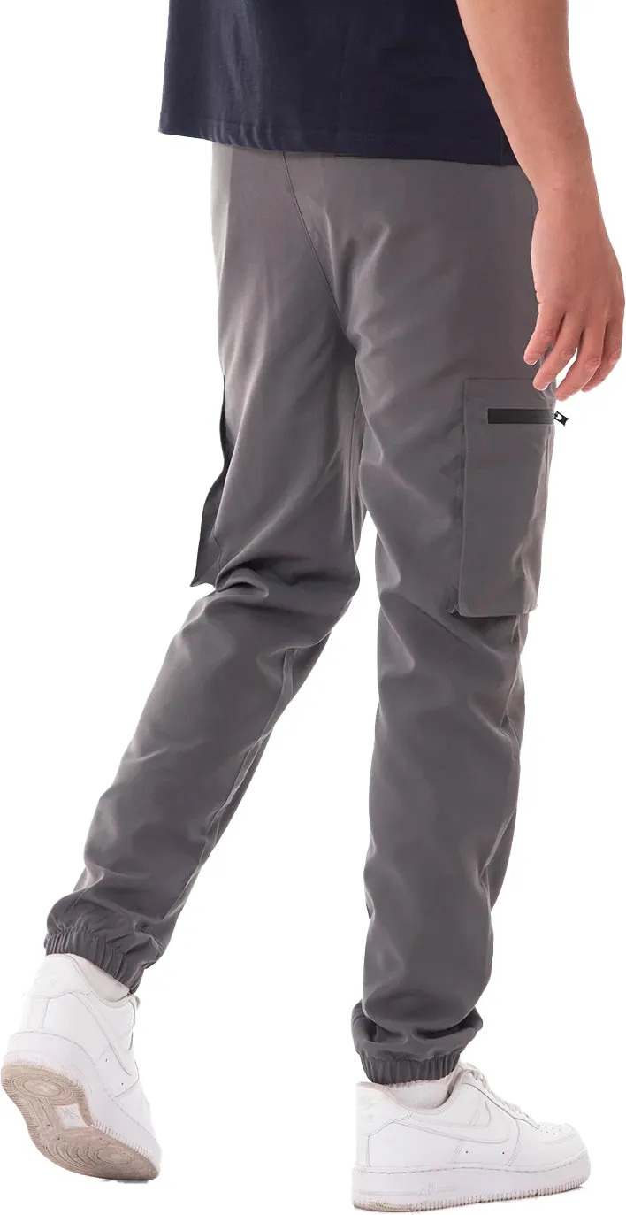 Soulstar Classic Mens Cargo Pants - Grey Smart Style Quick Dry Fit
