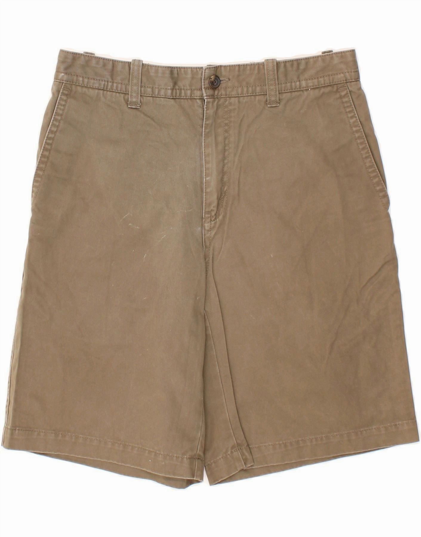 Travel Essential EDDIE BAUER Mens Chino Shorts W31 Medium Beige Cotton