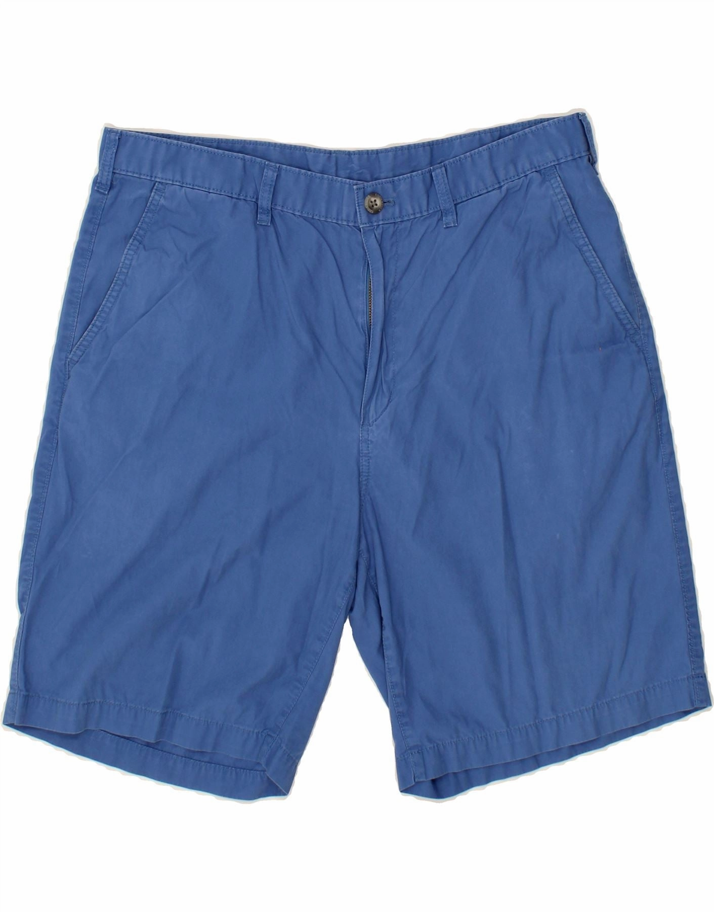 cardigan EDDIE BAUER Mens Chino Shorts W36 Large Blue Cotton