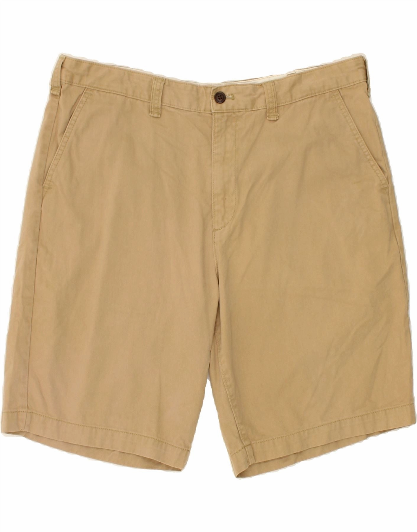 EDDIE BAUER Mens Chino Shorts W38 Large  Beige Cotton Easy Style