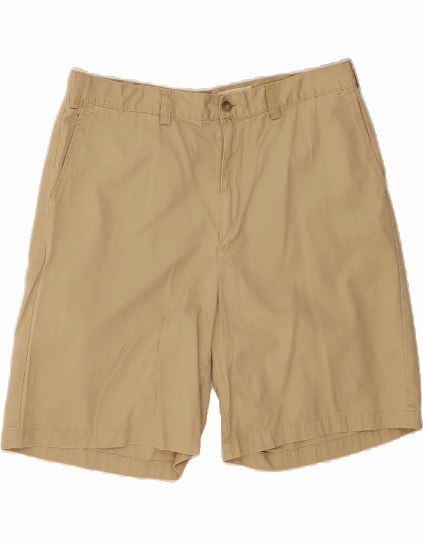 t shirt EDDIE BAUER Mens Chino Shorts W38 XL Beige Cotton