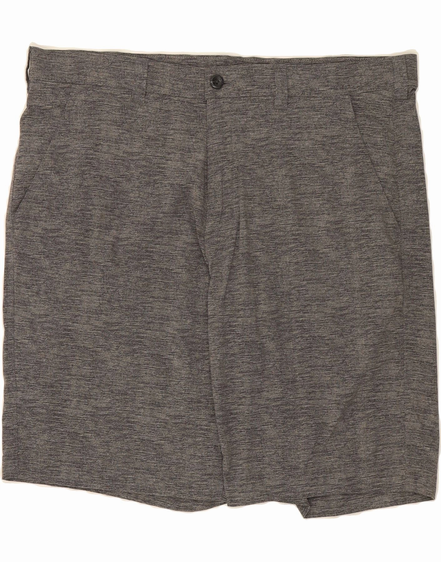 Beach Vibes MoistureWickingLining EDDIE BAUER Mens Chino Shorts W38 XL Grey Polyester