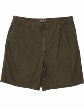 Flexible Design Heat Ready EDDIE BAUER Mens Chino Shorts W42 2XL Khaki Cotton