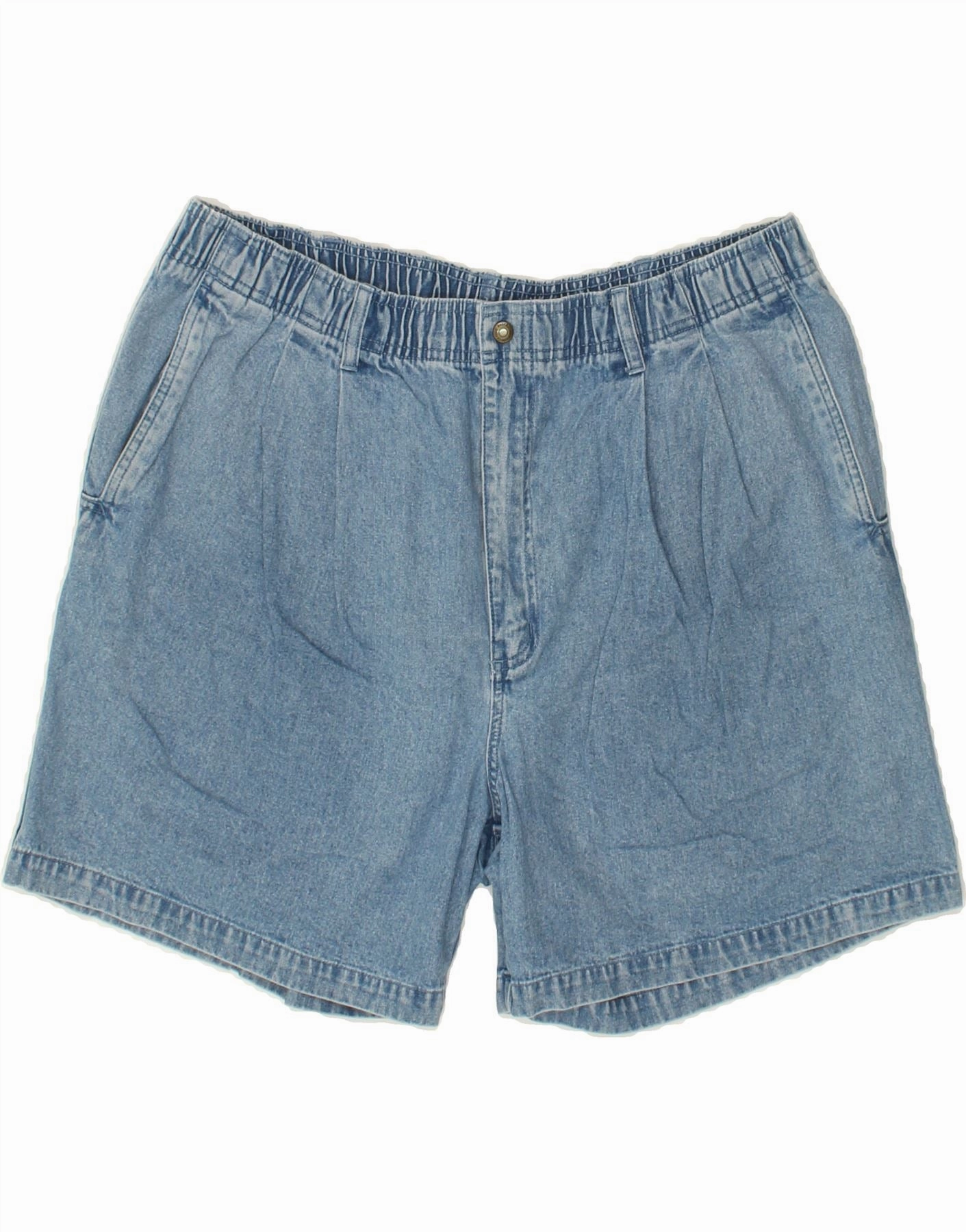 Quick Layer Wear Anti Pilling Technology EDDIE BAUER Mens Denim Shorts XL W40  Blue Cotton