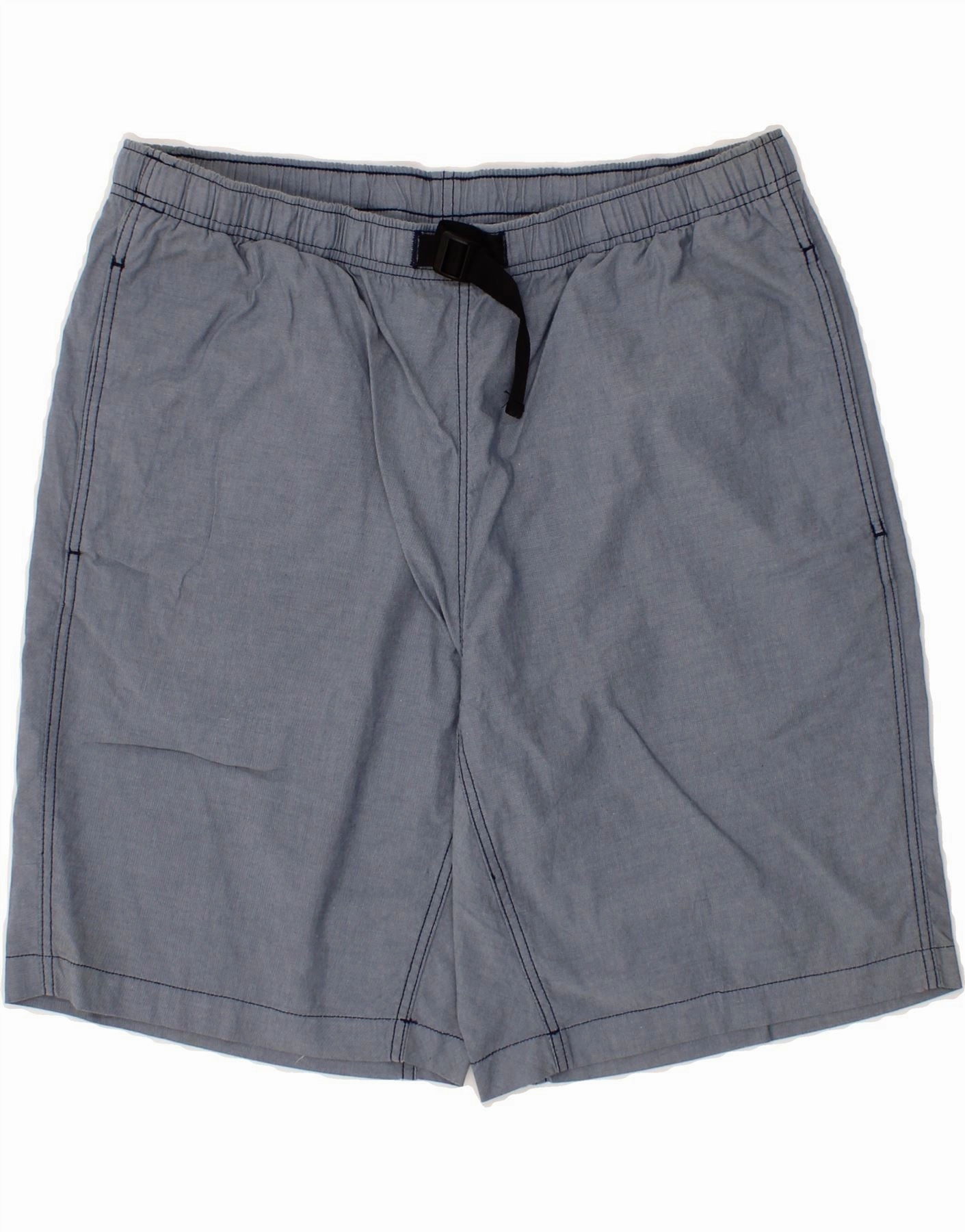 Cooling Effect EDDIE BAUER Mens Shorts XL W38  Blue Cotton