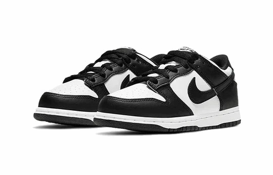 Functional Flex Quick Stride Nike Kid's Dunk Low Retro Shoes - White / Black