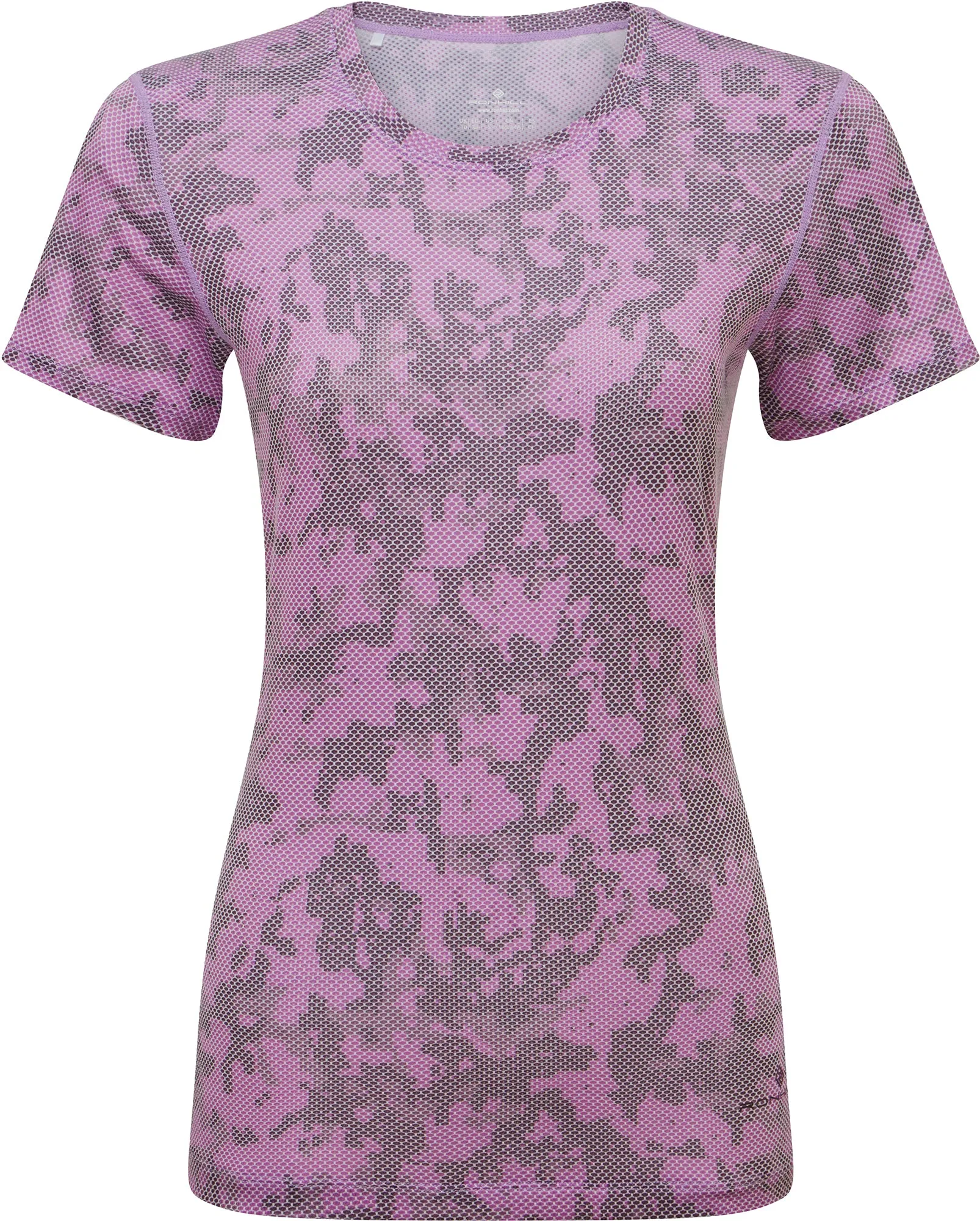 Ronhill Tech Golden Hour Short Sleeve Womens Running Top - Purple Casual and Soft