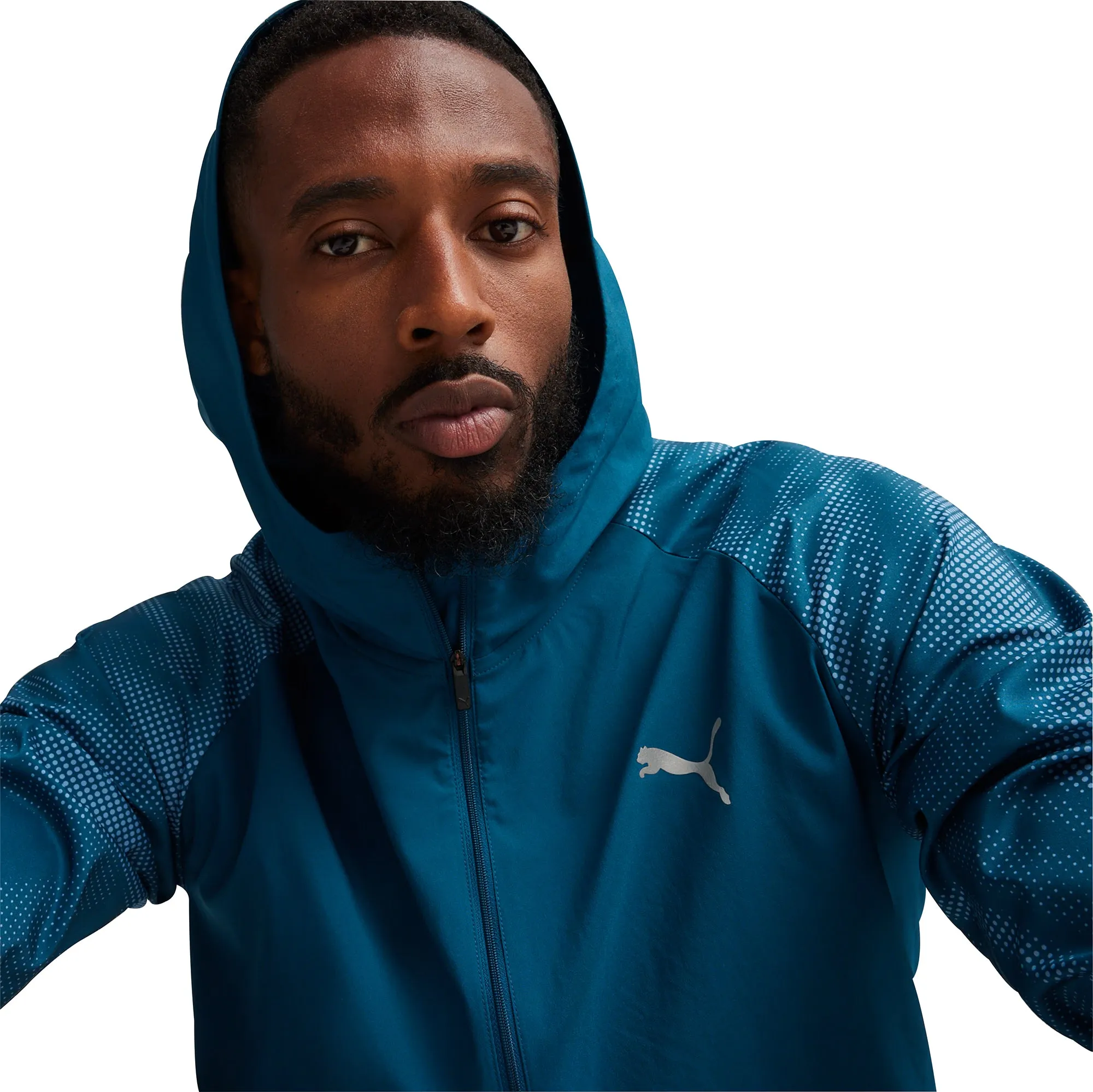 Dispute flight travel Puma Run Favourite Mens Running Jacket - Blue