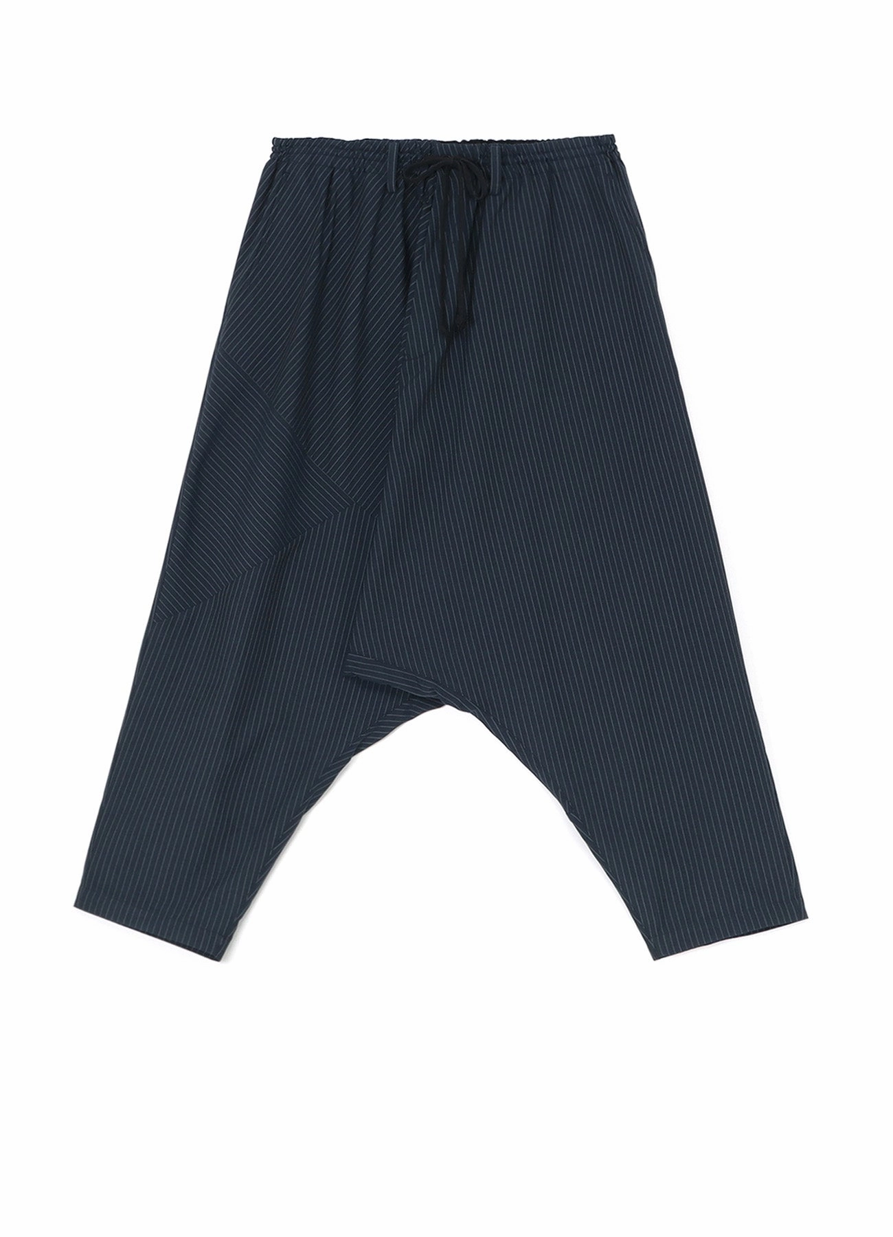 STRIPED SAROUEL PANTS WITH MANY GRAFTS Training Wear Versatile Layer