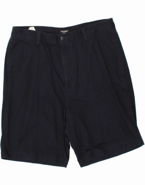 DOCKERS Mens Chino Shorts W38 XL Navy Blue Cotton On The Go beachy vibe
