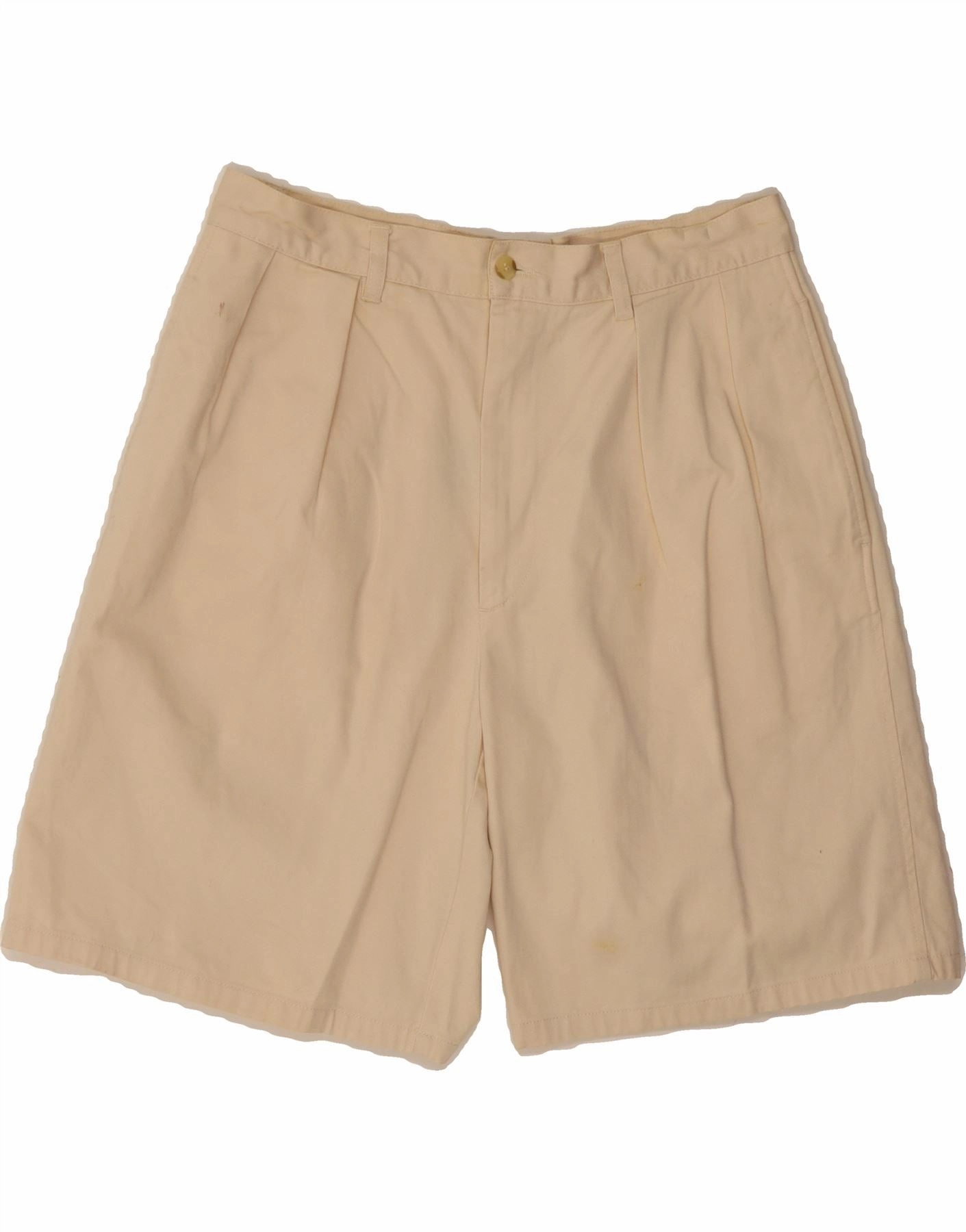 Active Wear Core Flex POLO RALPH LAUREN Mens Pegged Chino Shorts W32 Medium Beige Cotton