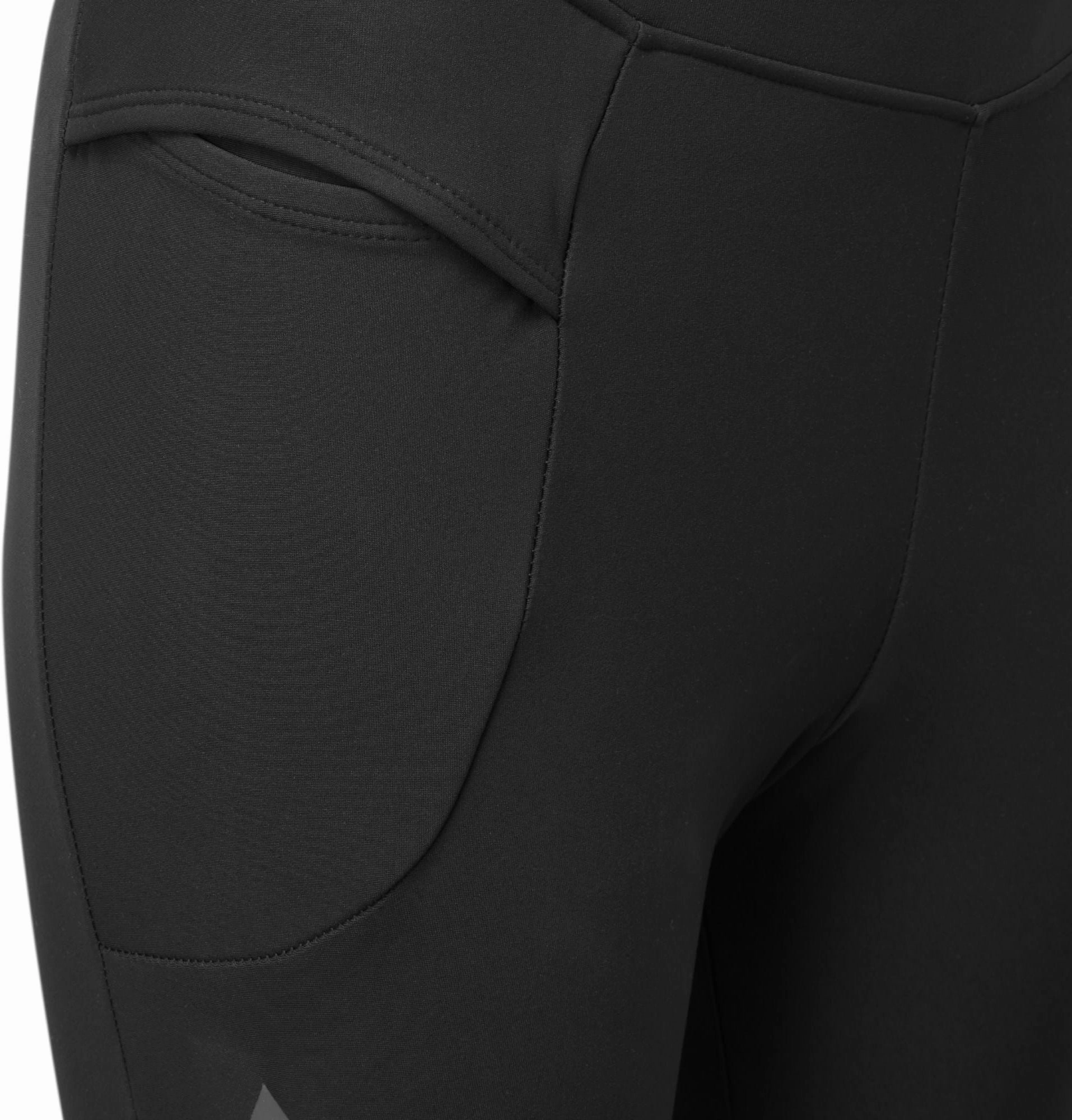 For Adults Wrinkle Resistant Altura Grid Cruiser Water Resistant Womens Cycling Tights - Black