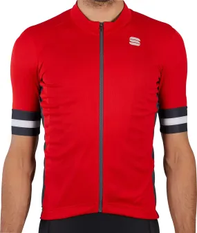 Sportful Kite Short Sleeve Mens Cycling Jersey - Red Comfort and Ease