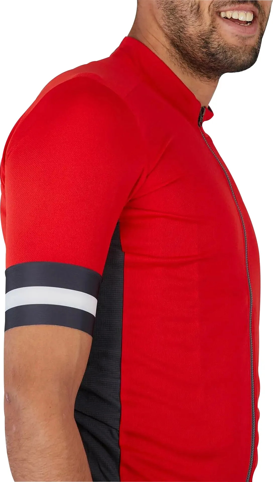 Sportful Kite Short Sleeve Mens Cycling Jersey - Red Breathable Fit Wear Sweat Absorbent
