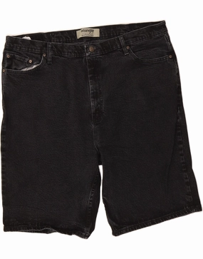 Cozy Look Trendy Look WRANGLER Mens Denim Shorts W42 2XL  Grey Cotton