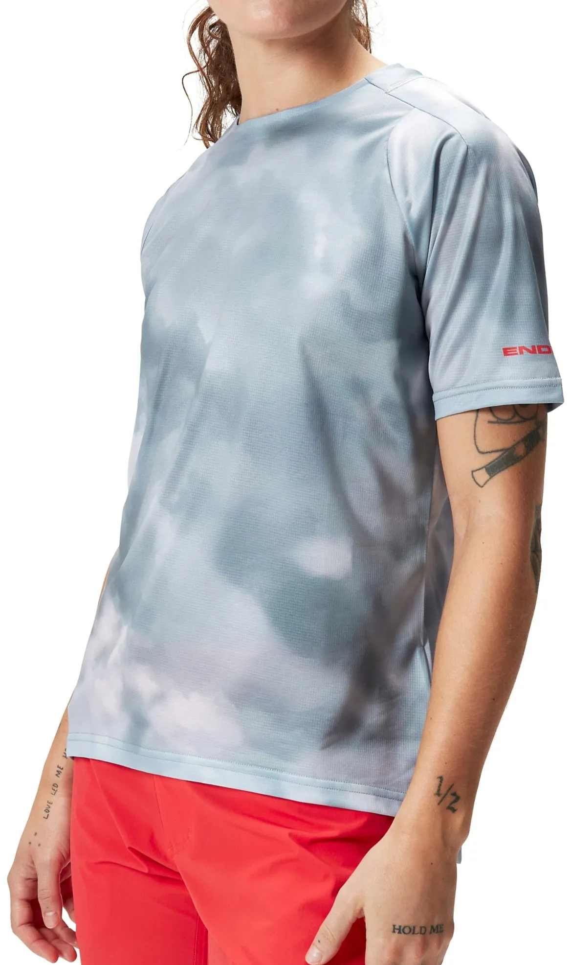Everyday Look Cozy and Comfortable Endura Cloud LTD Short Sleeve Womens Cycling Jersey - Grey