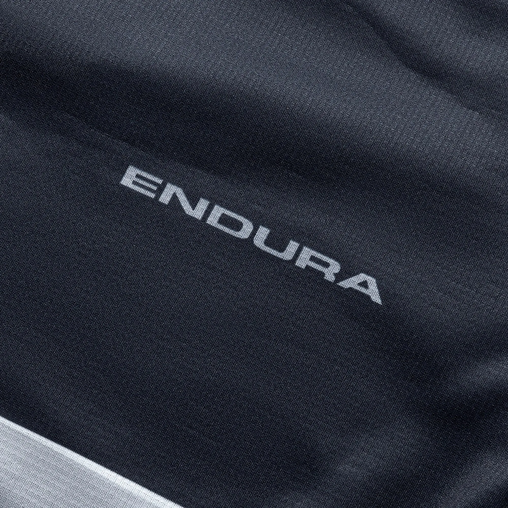 Quick-Drying Shirt Endura Core Printed Long Sleeve Mens Cycling Jersey - Black