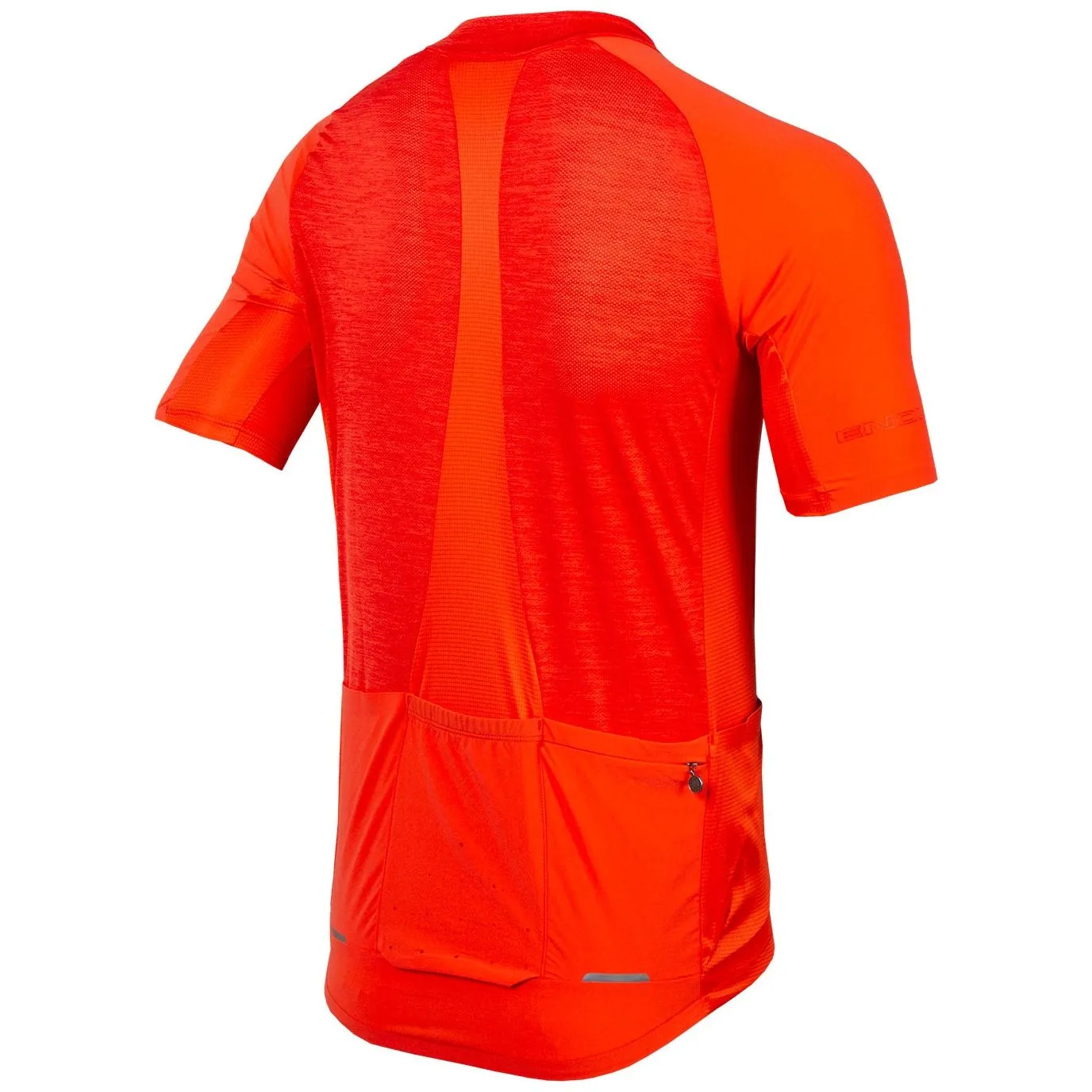 Endura GV500 Reiver Short Sleeve Mens Cycling Jersey - Orange Summer Ready Versatile Style