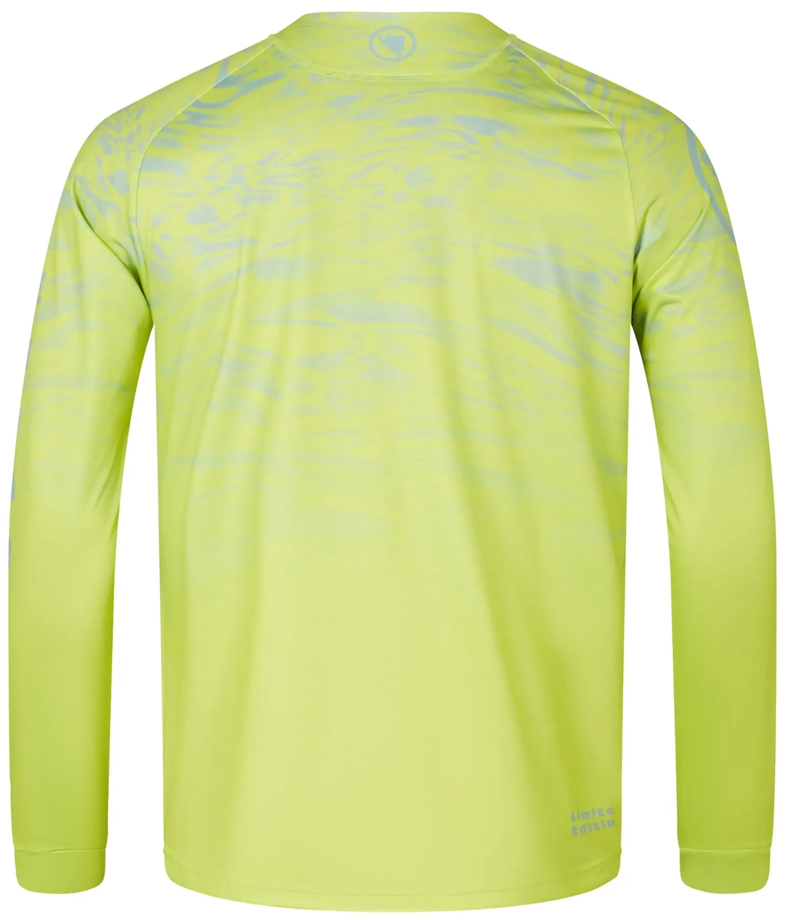 Modern Style Trend Endura Marble LTD Printed Long Sleeve Mens Cycling Jersey - Green