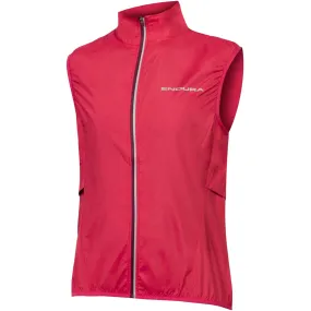 Endura Pakagilet Womens Cycling Gilet - Pink PaddedShoulders