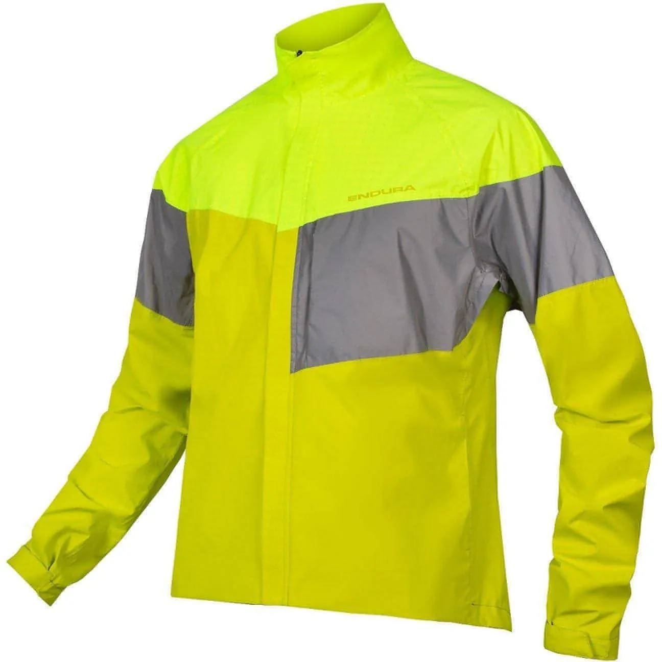 Easy Care Fabric Endura Urban Luminite II Waterproof Mens Cycling Jacket - Yellow