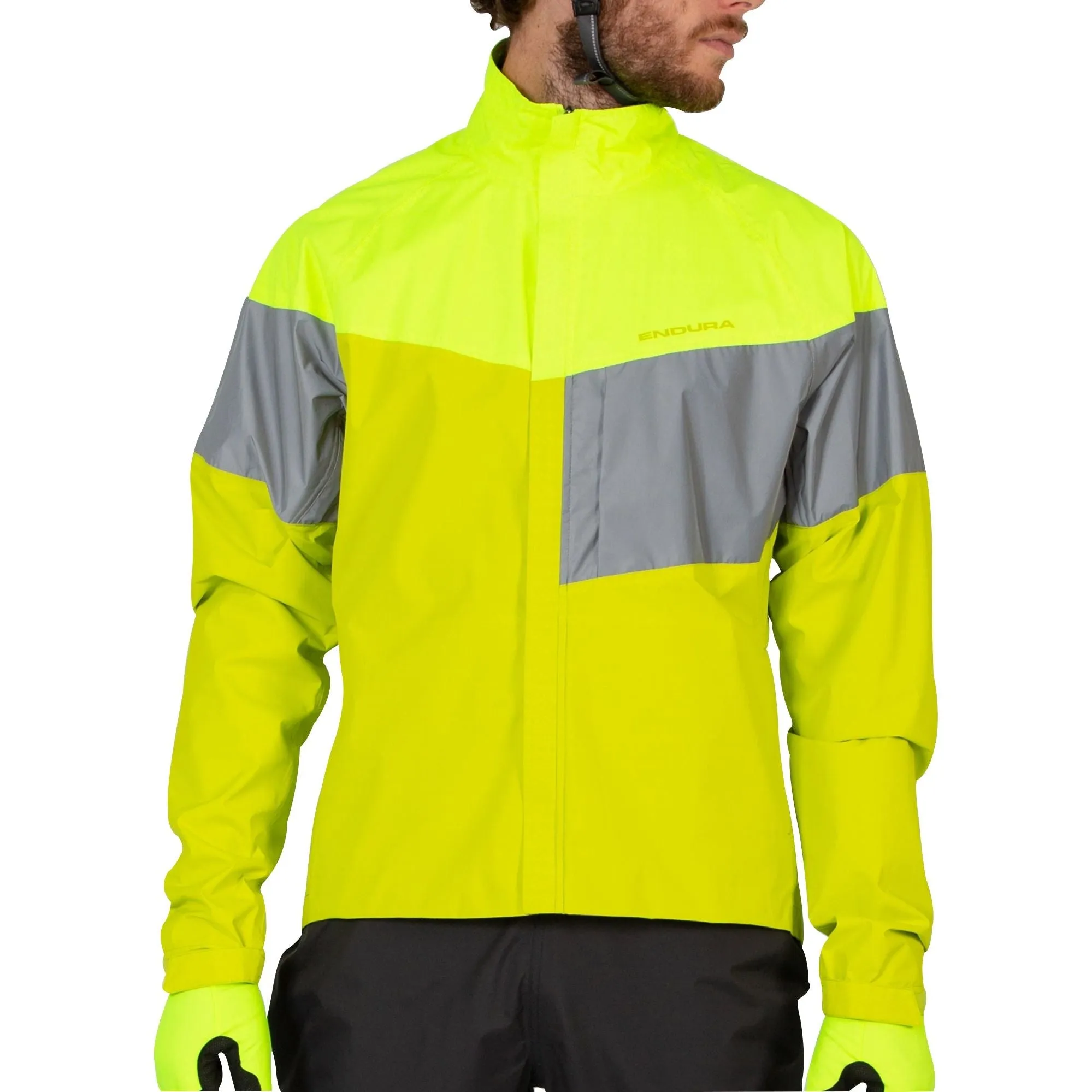 Endura Urban Luminite II Waterproof Mens Cycling Jacket - Yellow Criticism