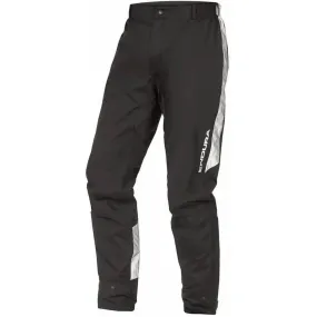 Endura Urban Luminite II Waterproof Mens Cycling Trousers - Black Adaptable Style TaperedLeg
