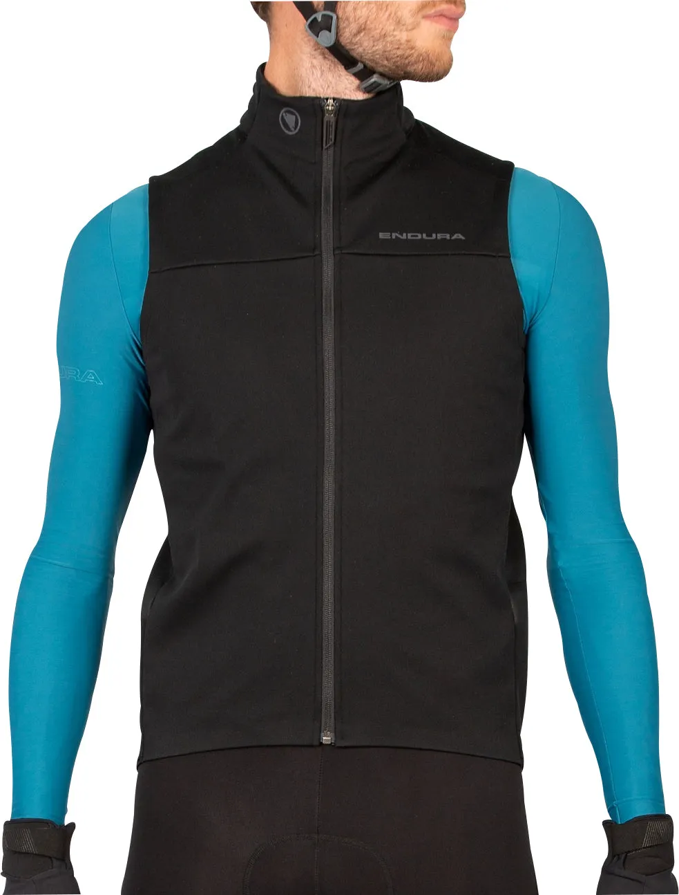 picnic - goers Seasonal Function Endura Windchill II Mens Cycling Gilet - Black