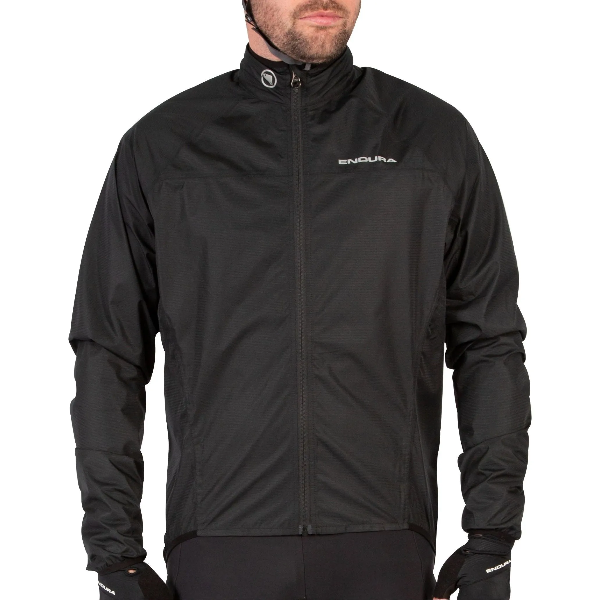 Endura Xtract II Mens Cycling Jacket - Black packable Donate