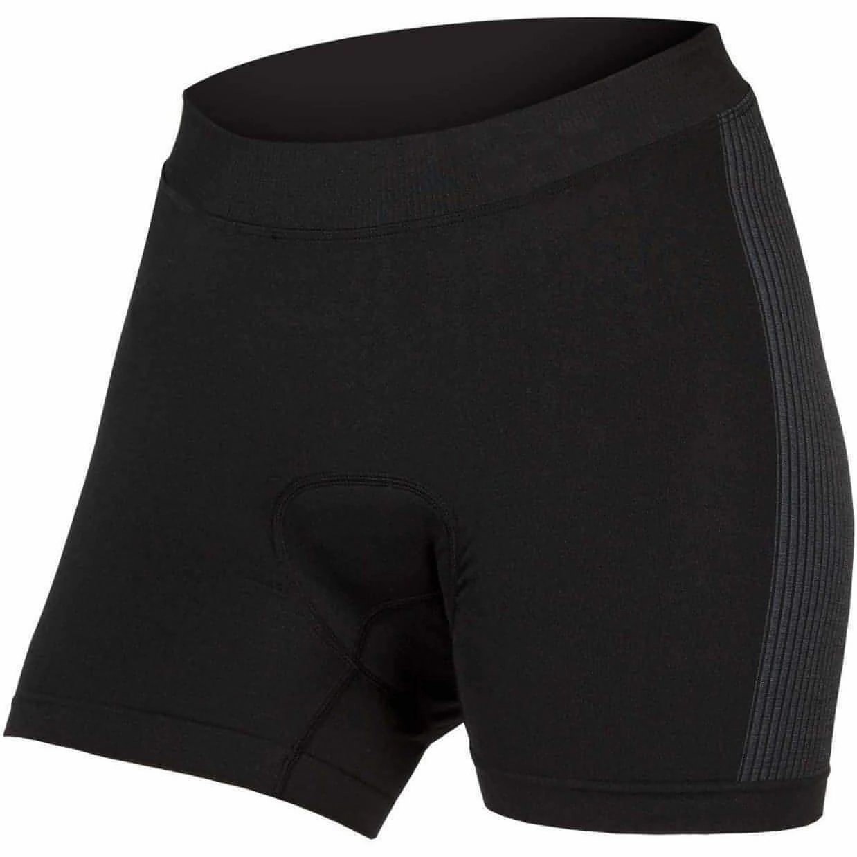 Endura Engineered Padded II Womens Cycling Undershorts - Black Vegan Leather