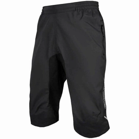 Mood Casual Quick Fit Wear Endura Hummvee Waterproof Mens Baggy Cycling Shorts - Black