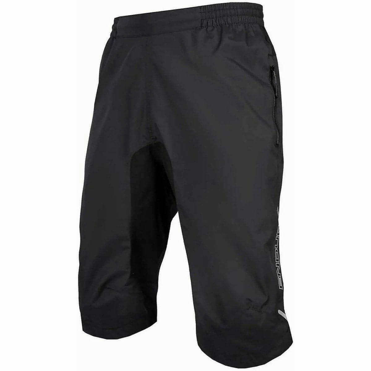 semi - formal event Endura Hummvee Waterproof Mens Baggy Cycling Shorts - Black