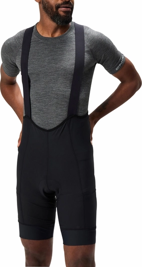 Endura Loop Mens Cycling Bib Shorts - Black soccer uniform Slim Comfort Fit