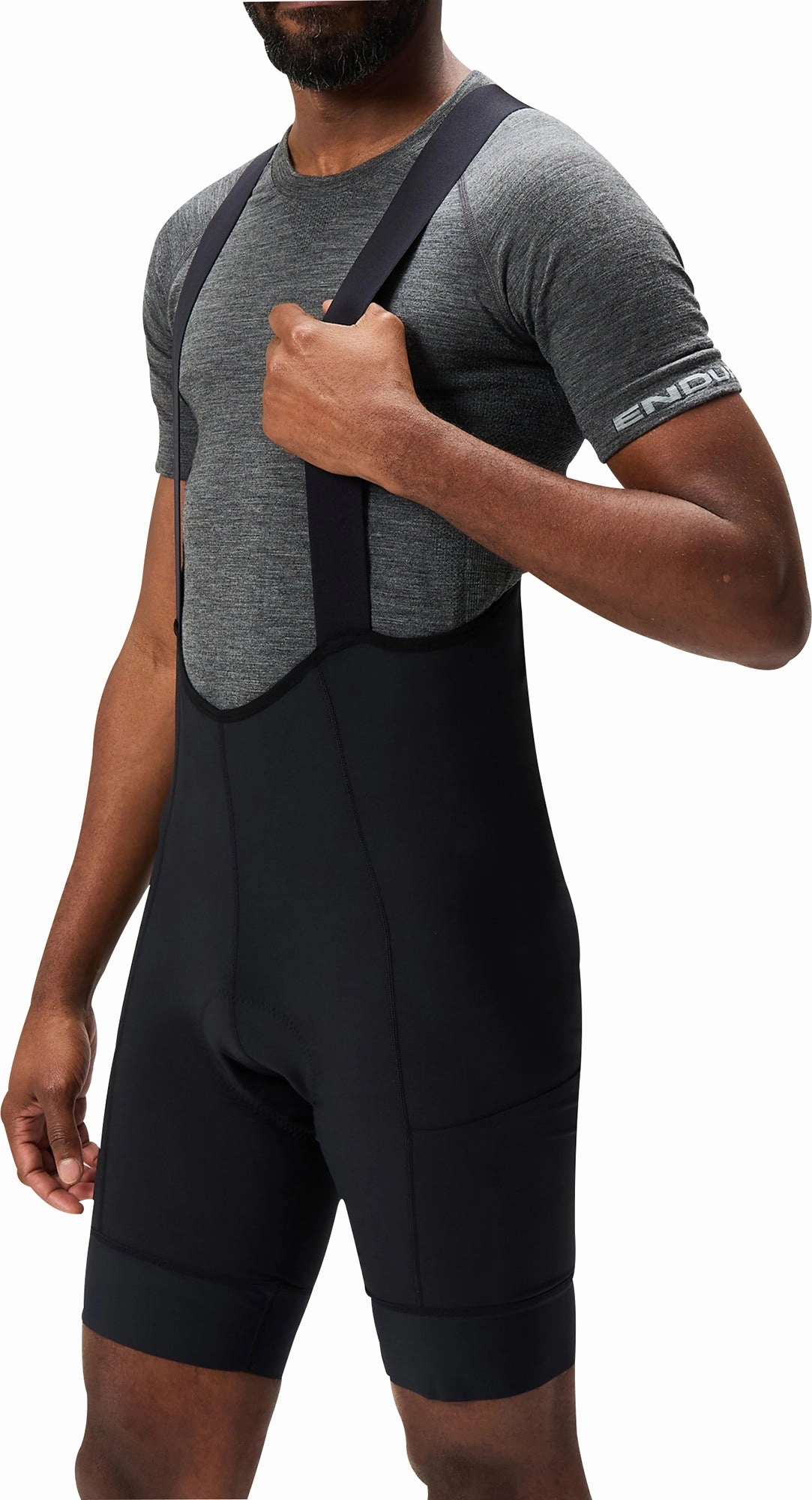 Endura Loop Mens Cycling Bib Shorts - Black adventure apparel soft fit