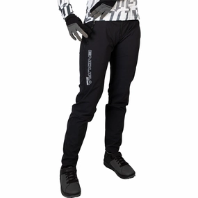 Breathable Wearable Endura MT500 Burner Lite Womens Cycling Trousers - Black