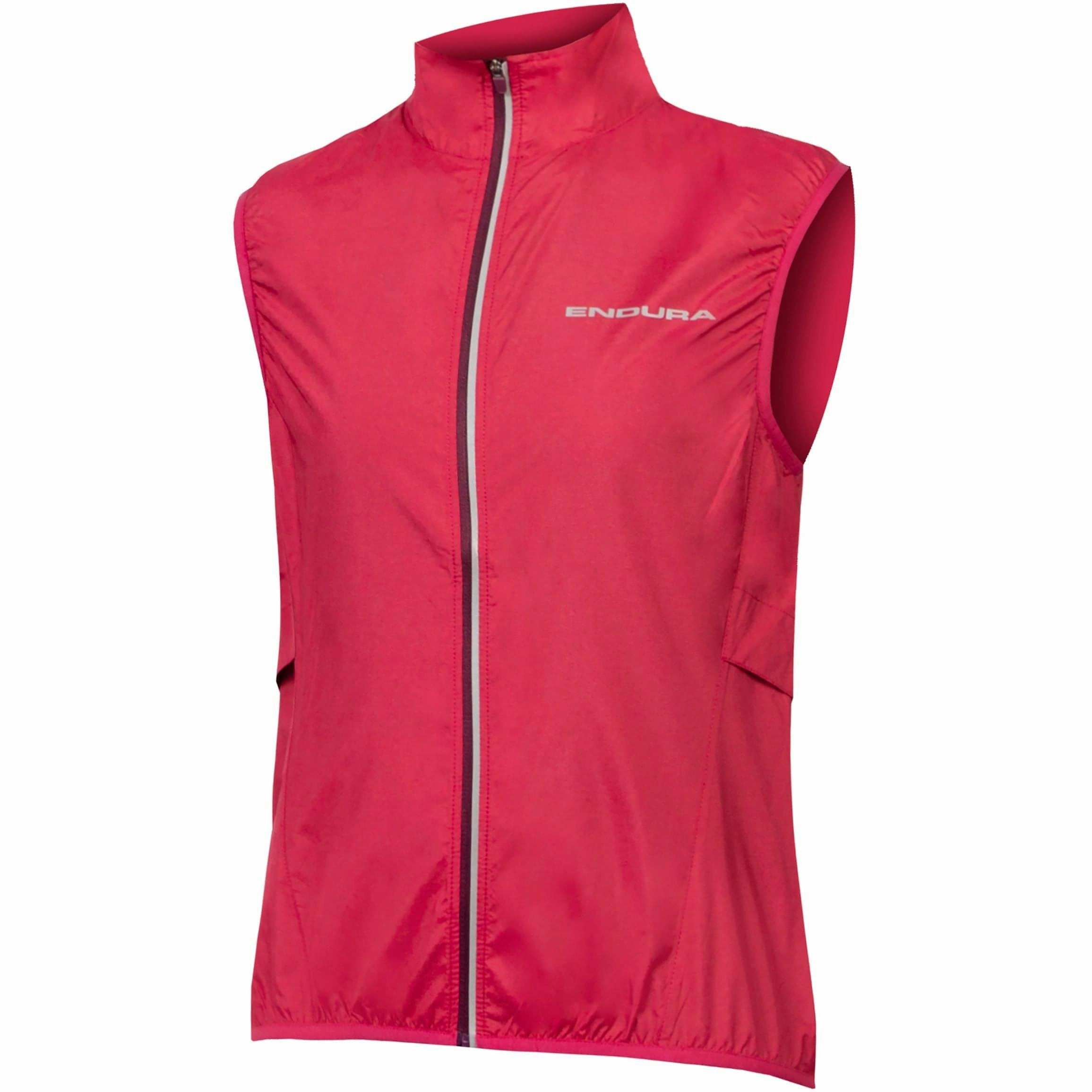 Endura Pakagilet Womens Cycling Gilet - Pink PaddedShoulders