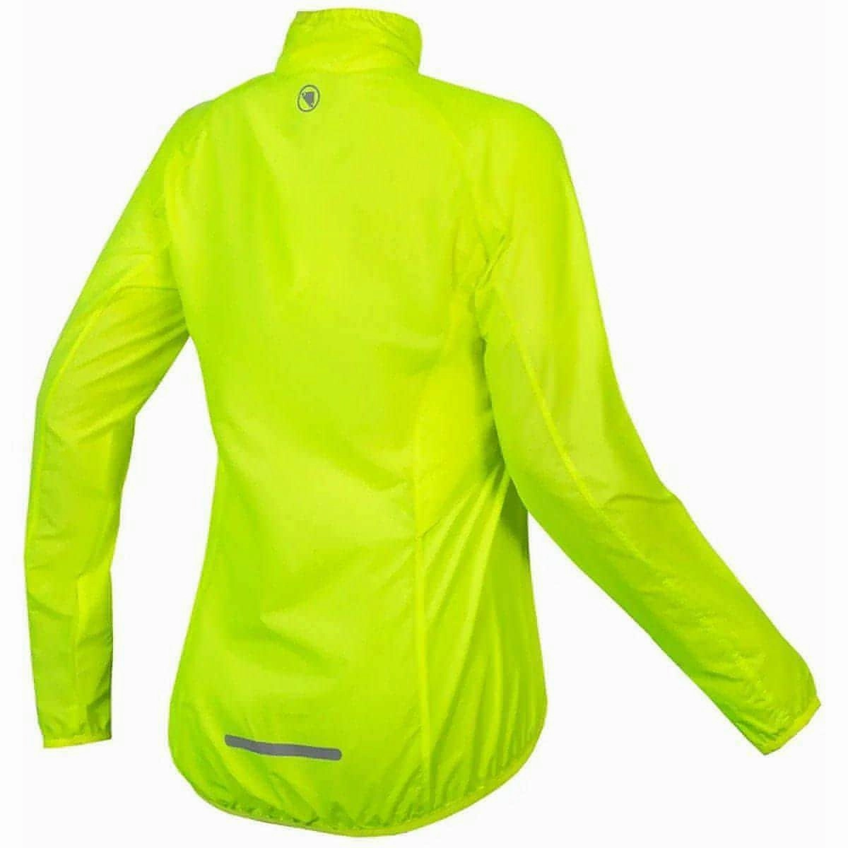 Endura Pakajak Womens Cycling Jacket - Yellow moonlight