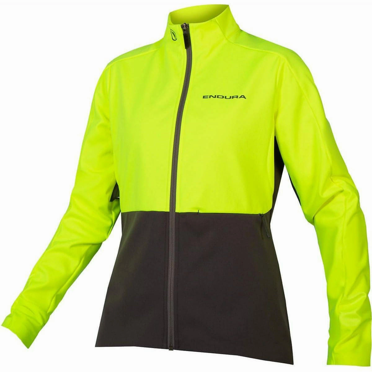 Endura Windchill II Womens Cycling Jacket - Yellow Music