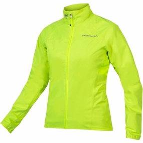 Endura Xtract II Waterproof Womens Cycling Jacket - Yellow Diary