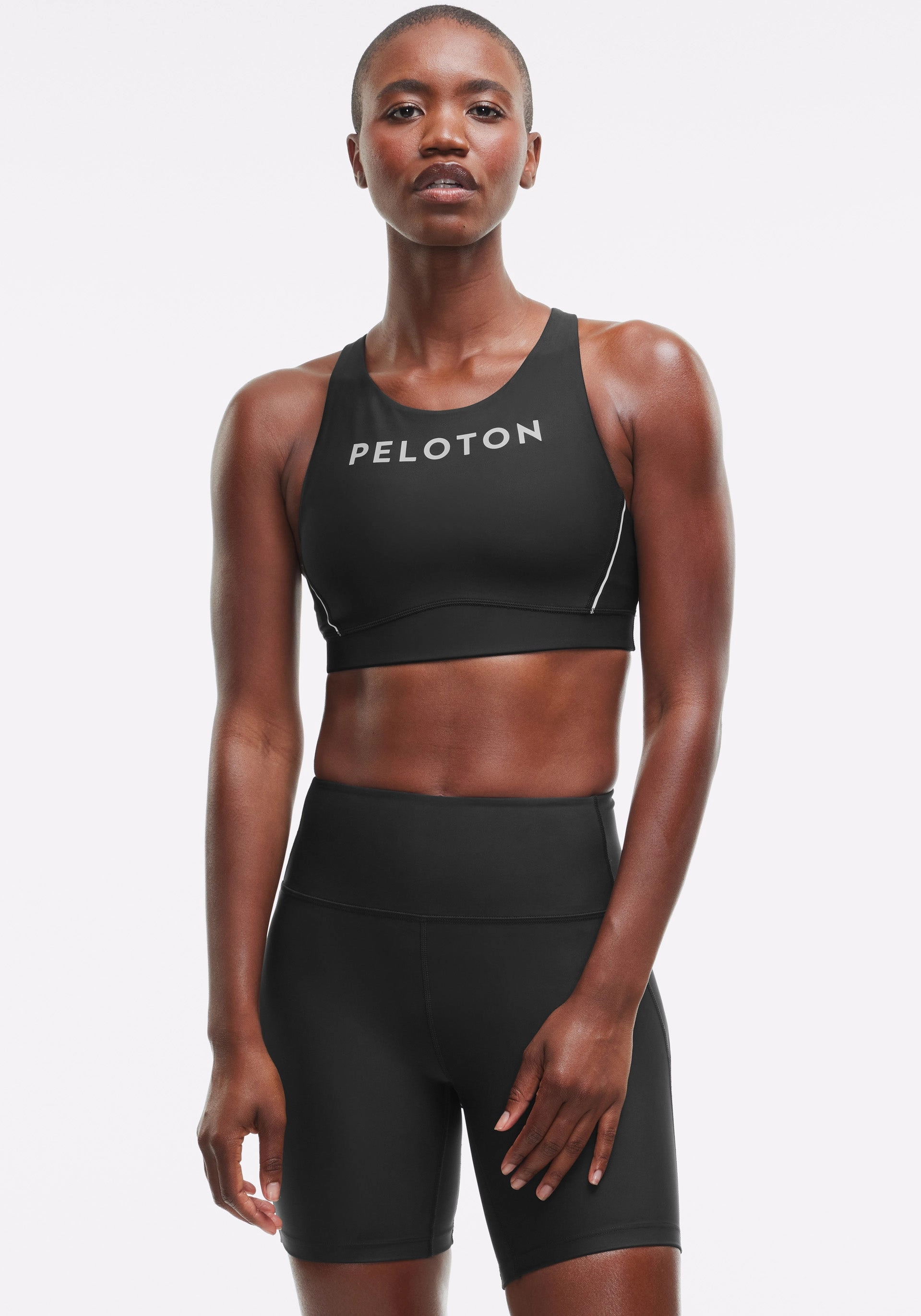 Crease-resistant Blended materials Endurance Light High Neck Bra