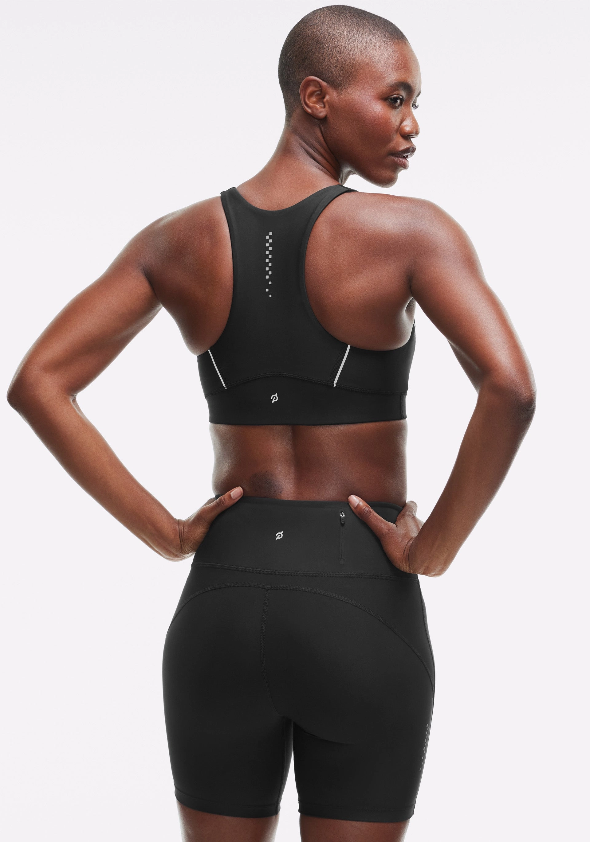 Endurance Light High Neck Bra Animal print sports outfit Activewear