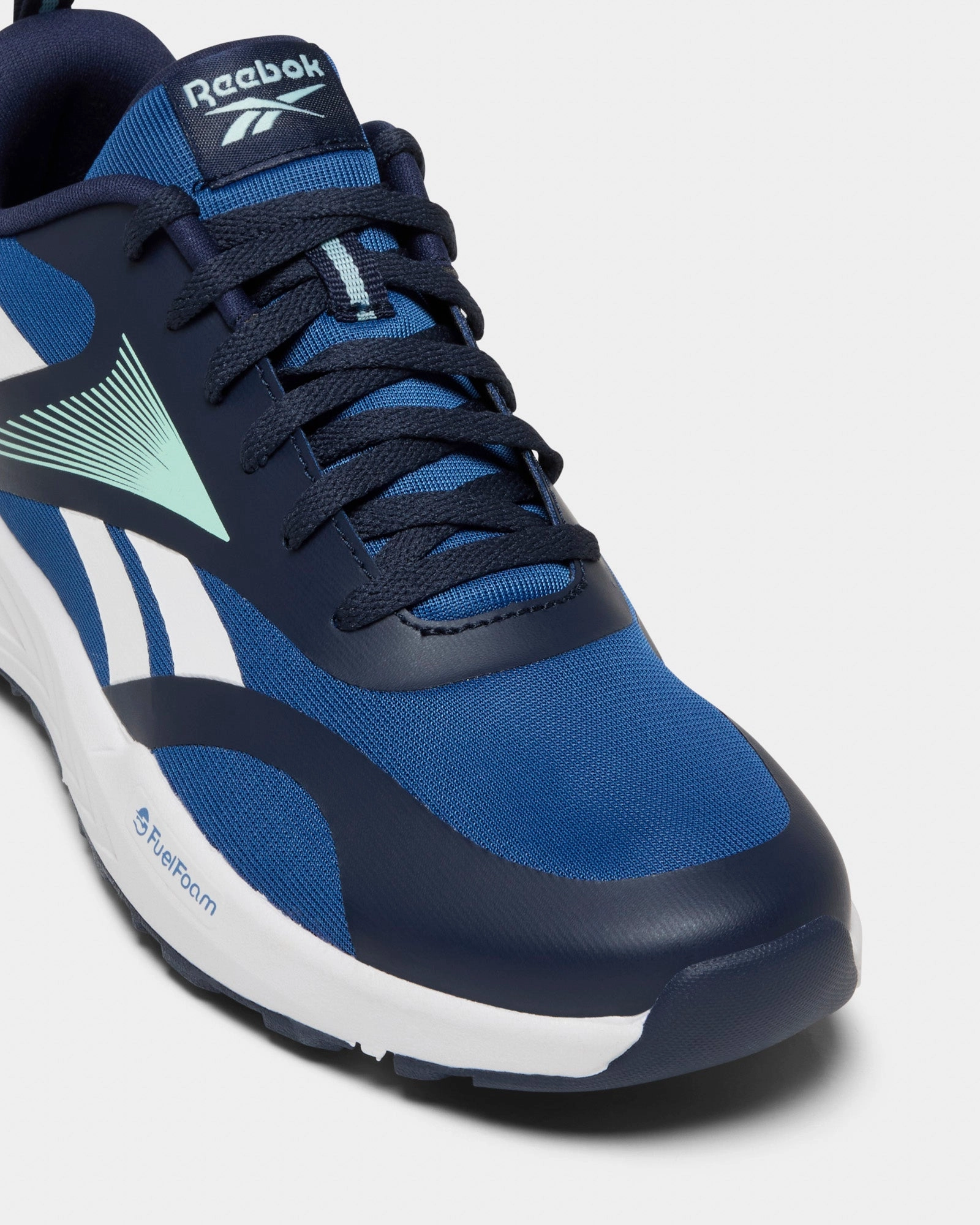 Energen Run Vectrnavy/Twilitblu/Glitchaqua Reinforced Eyelets Athletic Purpose