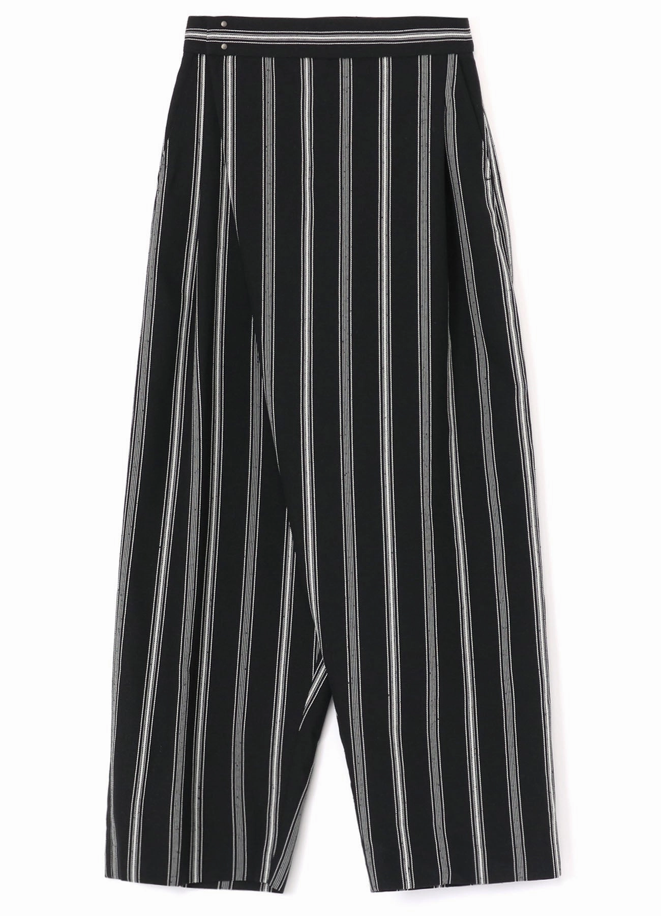Stretch Waist HARD TWISTED STRIPE PLEATED PANTS